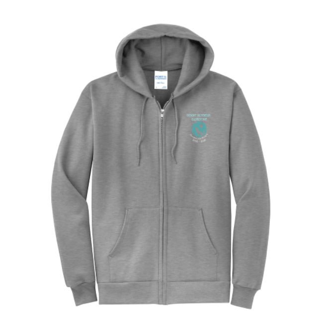 DME Zip Up Sweatshirt
